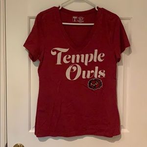 Temple University V neck